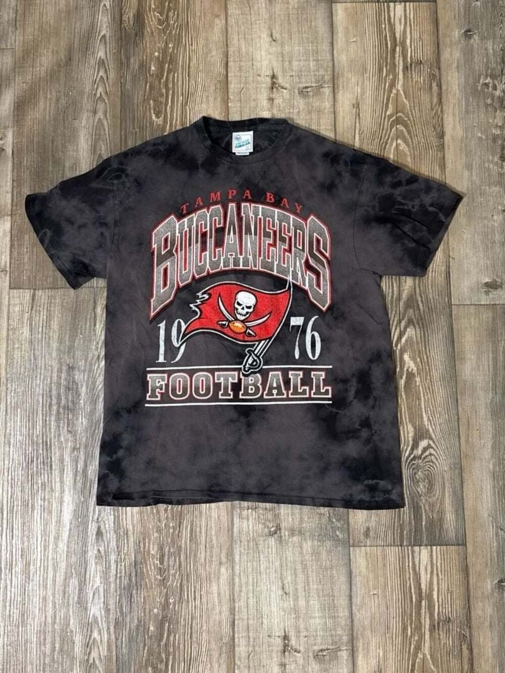 47 Brand Tampa Bay Buccaneers Vintage Tubular Tie-Dye T-Shirt